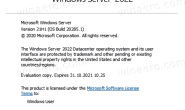 Server vNext现在正式是Windows Server 2022