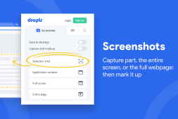 Edge浏览器 Droplr——屏幕快照、注释、屏幕录像 插件下载