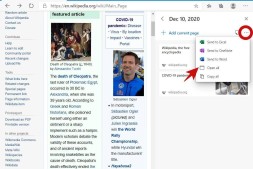 如何在Microsoft Edge中一次打开所有保存的页面
