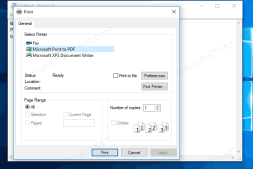 如何在Windows 10中添加或删除打印为PDF