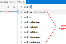 如何在Microsoft Edge中关闭搜索建议