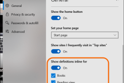 Microsoft Edge内置词典