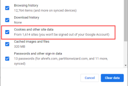 如何在Chrome,Firefox和Edge上清除Cookies