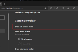 Microsoft正在Edge Canary中测试新的Tab Action菜单