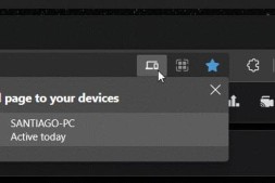 Microsoft Edge现在允许您将选项卡发送到其他设备