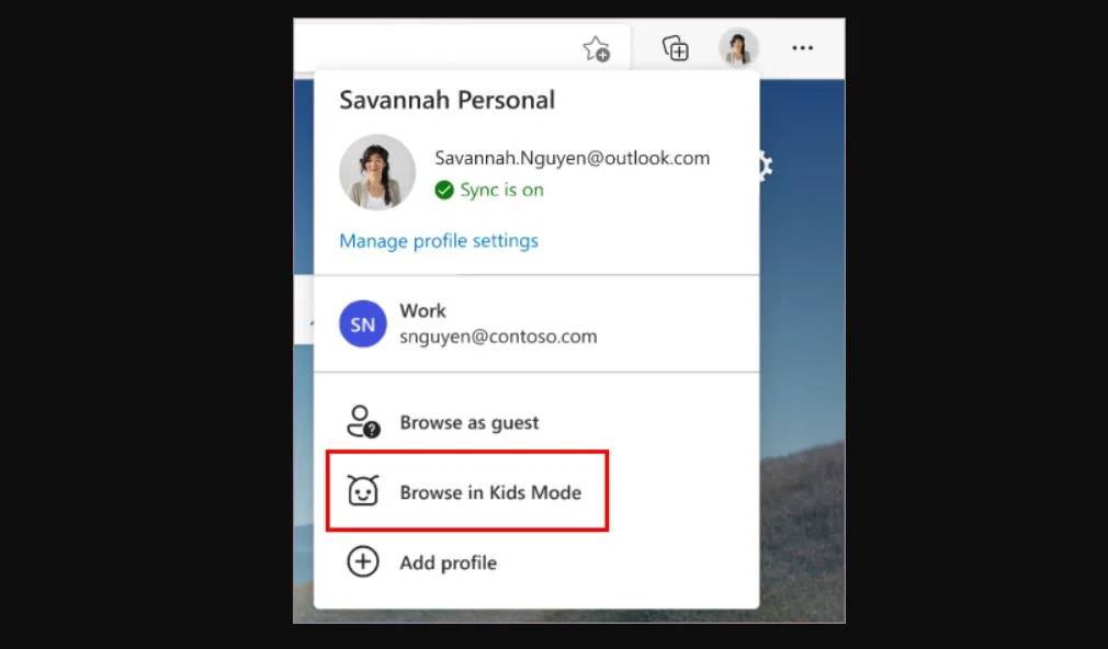Microsoft-Edge-Kids-Mode