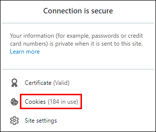 如何仅清除一个网站的浏览器Cookie