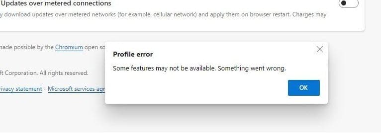Edge-profile-error-some-features-may-not-be-available