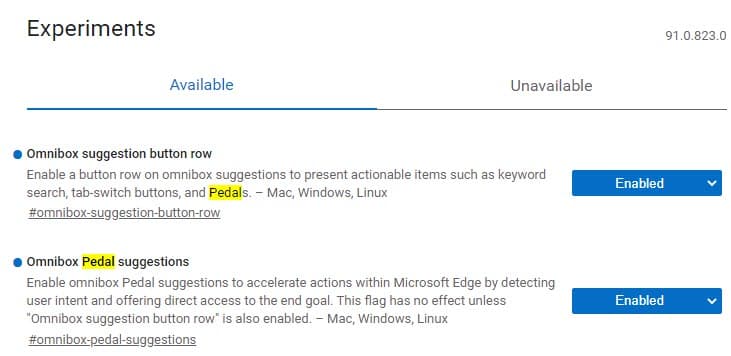Omnibox-suggestion-button-row-and-Omnibox-Pedal-suggestions-Edge-Flags-2