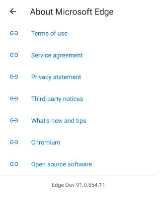 Microsoft-Edge-Dev-91-Android