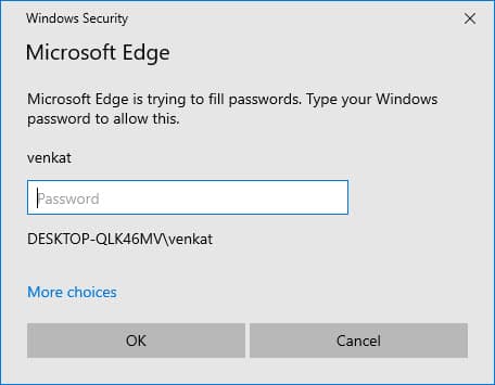 Type-Windows-Password-for-Edge-to-Autofill-Password