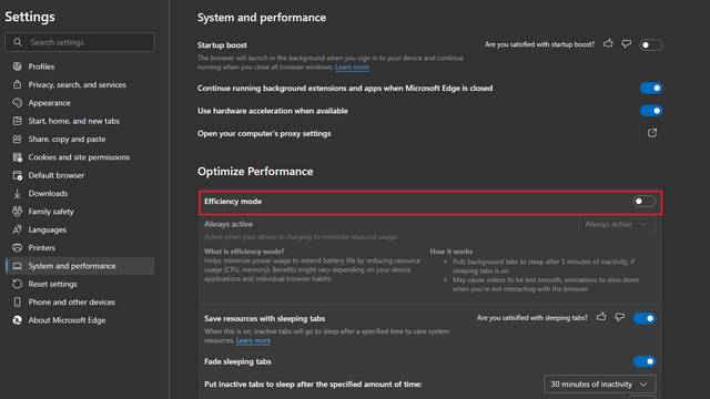 disable-efficiency-mode-edge