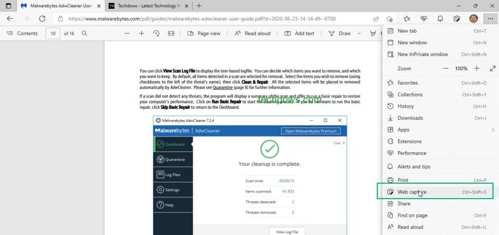 using-Microsoft-Edge-web-Capture-on-PDFs-1024x483-1