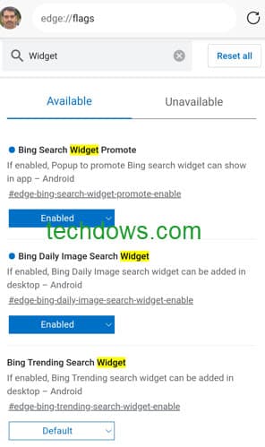 Bing-Widgets-flags-Edge-Android