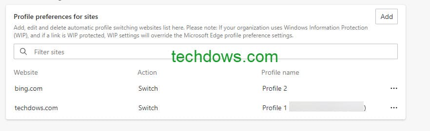 add-list-of-sites-for-automatic-Profile-switching-in-Microsoft-Edge