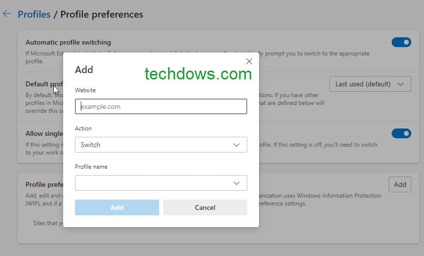 add-website-and-choose-profile-for-automatic-switching