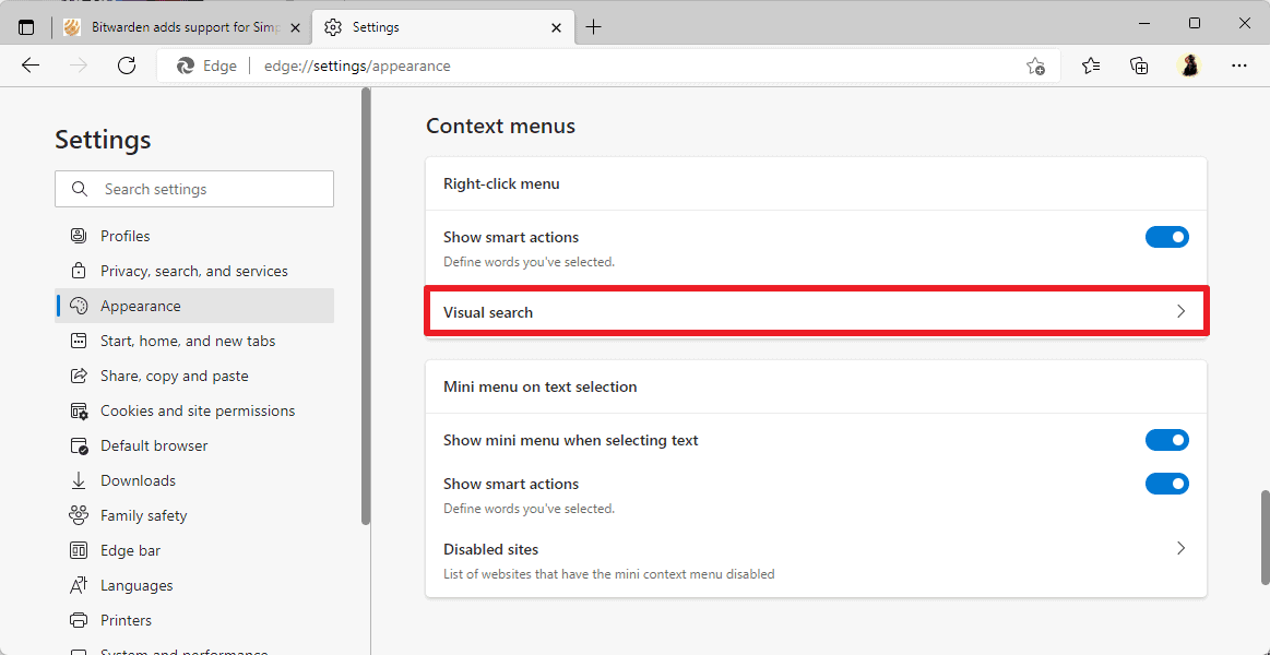 edge-visual-search-setting